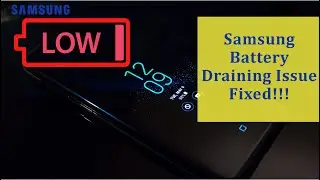 Revolutionary- Learn How to Fix Samsung Battery Draining Overnight Issue | Android Data Recovery