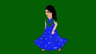 Women  walking ,talking ,idle green screen video