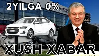 UZAVTODAN 2YILGA 0% XALQ UCHUN XUSHXABAR  XALQ KUTGAN KUN KELDI