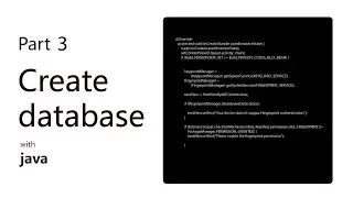 SQL database app  [ JAVA PART 3 ]