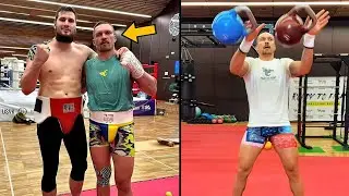 Oleksandr Usyk training for Tyson Fury. Training camp part 2| HIGHLIGHTS HD BOXING (2023)