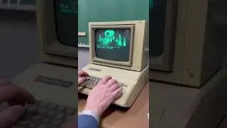 The Oregon Trail for apple II computers 