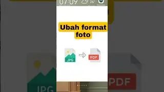 🔴Tips‼️ mengubah format gambar JPG ke PDF dengan cepat 