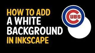 How To Add A White Background in Inkscape