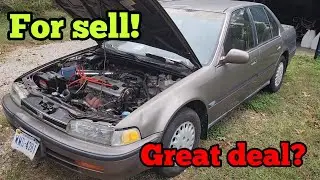 Project Mistake: Budget F23A Swapped Honda Accord CB7 Is FOR SALE!