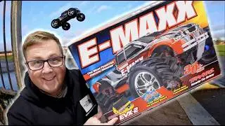 Sending a Mint 'Boxed' Traxxas E-Maxx To The MOON!