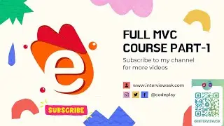 MVC FULL Course PART ~1 #MVC #CSHARP #dotnetcore