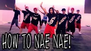 HOW TO NAE NAE | Dance TUTORIAL ft The Iconic Boyz (Hip Hop Moves) | DANCE TUTORIALS LIVE