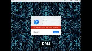 HOW TO RESET KALI LINUX PASSWORD; I forgot my kali linux password