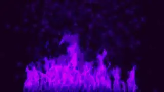 purple fire effect loop animation - Download Stock Footage