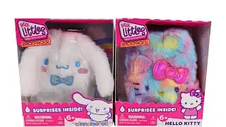 Hello Kitty and Friends Real Littles Backpacks Sanrio Hello Kitty and Cinnamoroll Unboxing Review