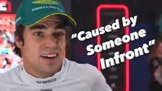 Lance Stroll Chinese GP Interview after Safety Car Crash