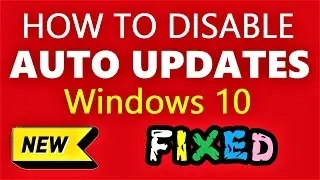 How to Stop Windows 10 Update Permanently ENGLISH