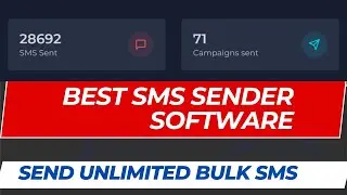 Best bulk sms sender software 2025 | how to send unlimited bulk SMS using Atjsms