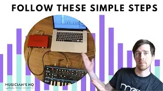 How To Connect Hardware Synth to Laptop and Record In Ableton Live