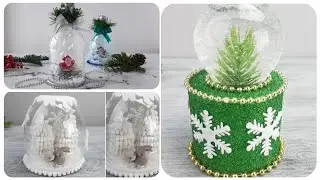 DIY Christmas Snow Ball IDEAS