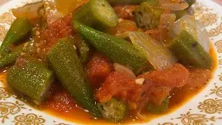 Okra and Tomatoes