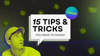 15 CANVA TIPS AND TRICKS You Can't Miss in 2025 ! (Canva Tutorial For Beginners)