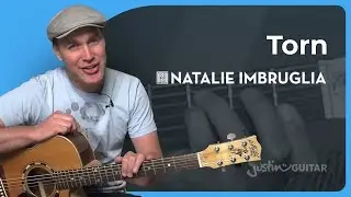 How to play Torn by Natalie Imbruglia on the guitar