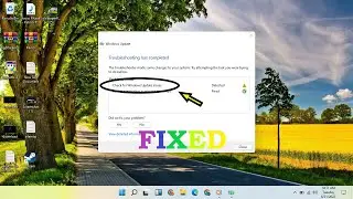 Check for Windows Update Issues detected windows 11 fix!