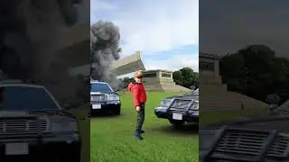 Collapse the Wellington Monument and police intervention /Dublin
