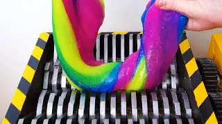 Shredding Rainbow Slime!