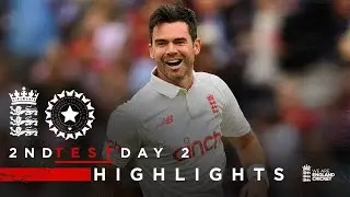 England Rally As Root Nears 50! | England v India - Day 2 Highlights | 2nd LV= Insurance Test 2021