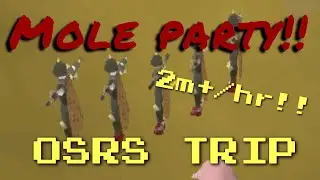 How To Have A Blast At Mole - Dharok’s Mole Party