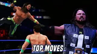 Top Moves Of AJ Styles - WWE 20