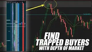 This ONE Indicator to find TRAPPED TRADERS! (Depth of Market) DOM