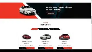 Gauto - Car Rental React Template rent a car car rent