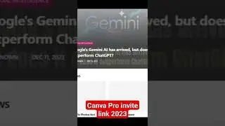 Canva Pro invite link 2024