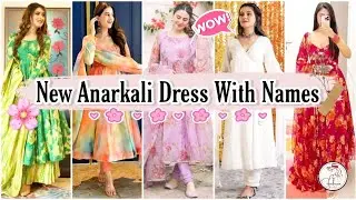 Types of anarkali kurti dress with names/Anarkali kurti dress design pattern/Types of anarkali suit