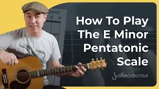 SUPER EASY Scale for Beginners | E Minor Pentatonic Scale