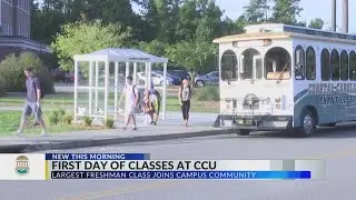 Record-breaking class of Chanticleers begins studies at Coastal Carolina University