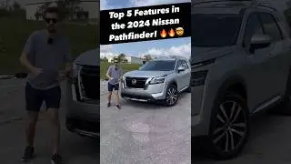 Five of the *Coolest* Features in the 2024 Nissan Pathfinder Platinum!