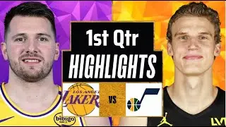 Los Angeles Lakers vs. Utah Jazz Full Highlights 1st Qtr | Feb 10 | 2025 NBA Highlights