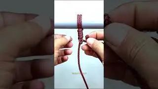 Knots Rope Trick DIY at Home, Home hacks ideas, #knotrope #shoelace #shorts #viral #diy #satisfying