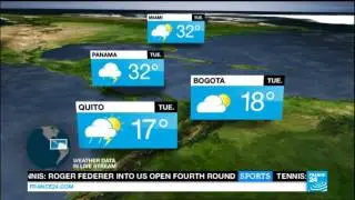 010914 - France24. Weather.