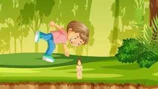 Jack Be Nimble | English Nursery Rhymes | English Kids Songs