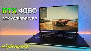 Can A RTX 4060 Laptop Handle Cyberpunks 2077 Raytracing OVERDRIVE? | Patch 1.62