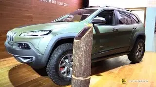 2015 Jeep Cherokee Trailhawk Mopar Customized - Ext,Interior Walkaround - 2015 Frankfurt Motor Show