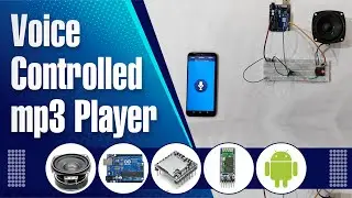 Build a Voice Controlled MP3 Player with Arduino | HC-05 | DFplayer mini