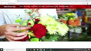 Online Flowers Shop Project | Python Django Project | Django Ecommerce Project