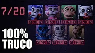 COMO COMPLETAR LA NOCHE 7/20 SIEMPRE | Tutorial FNaC R - GG Games