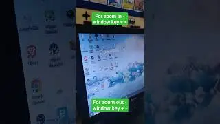 computer screen ke kisi bhi part ko zoom karna sikhe #computer #education #shorts