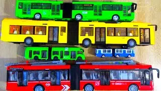 Троллейбусы с гармошкой Технопарк и Автопром