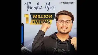 Happy 1 Million Views 👨‍💻🎉 #shorts #trending #ytshorts #codelopment #1million