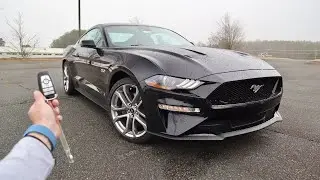 2022 Ford Mustang GT Premium Coupe: Start Up, Exhaust, Walkaround, POV, Test Drive and Review