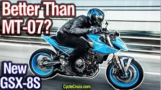 NEW 2023 Suzuki GSX-8S vs Yamaha MT07